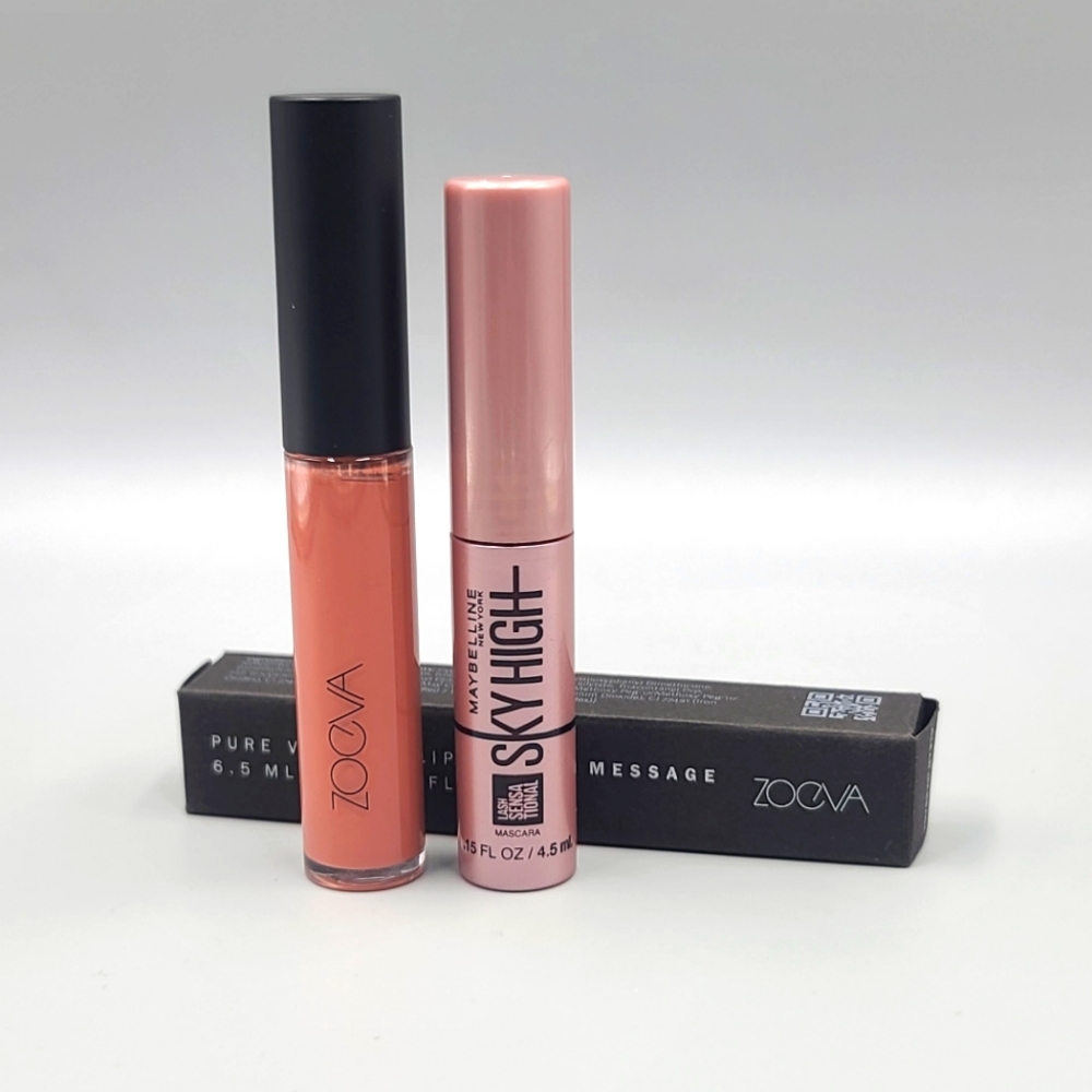 Zoeva lipstick and Maybelline trvl mascara bundle NEW